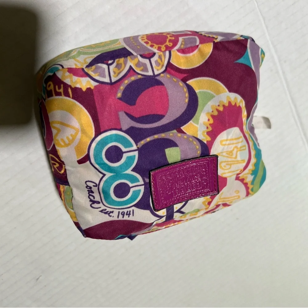 Coach Multicolor Patterned Pouch - Picture 15 of 15